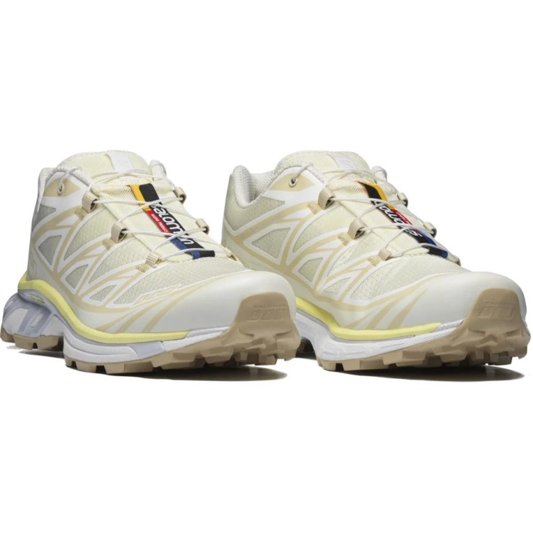 Light Yellow Salomon Xt-6 Women's Sneakers | IE GT2450